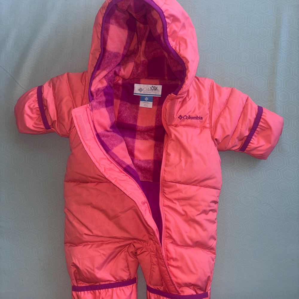 Columbia Pink Infant Snowsuit